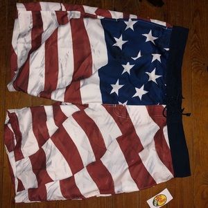 Brand new American flag bathing suit